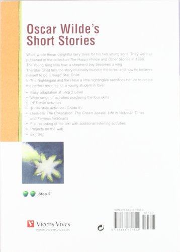 Book's Cover of Oscar Wilde's short stories, ESO. Material auxilia