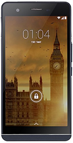 Kazam Tornado 455L Smartphone sbloccato 4Â G (Schermo: 5,5Â polliciÂ â€“Â 16Â GBÂ â€“Â Semplice SimÂ â€“Â Android 4.4Â Kitkat) Nero