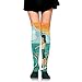 Produktbild No Soy Como Tu Hohe Socken Women Thigh High Over Knee Bicycle-april-is-the-nicest-month-cal-2560x1440 Long Tube Dress Legging Sport Compression Stocking