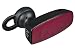 Produktbild Kit Universal Wireless Bluetooth Mono Headset In-Ear Kopfhörer (mit Mikrofon und Freisprechfunktion Kompakt Leicht für iPhone, Samsung und alle Android Bluetooth Geräte) rot