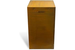 MOODZ Outdoor Living Socle pour brasero de 100 cm de diamètre - Socle en Acier Corten - Socle Design pour Jardin - 45 x 45 x 80 cm