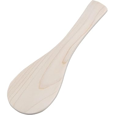 Cucchiaio Da Riso Shamoji In Plastica Bianco - Utensile Da Cucina Giapponese, 194x71 Mm - Foto 8