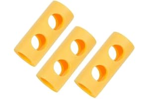 Keenso 3 Pezzi Connettore per Tagliatelle per Piscina, Connettore per Palo da Nuoto EPE 2 Fori Trasversali Connettore per Tagliatelle per Piscina Connettore per Bastone in Schiuma per