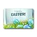 Produktbild Custom Happy Easter Colorful Eggs Coco Coir Doormat(2) 23.6 x 15.7 inch