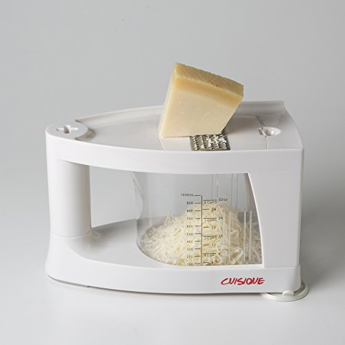 Cuisique Premium Spiralschneider inklusive 8 in 1 Häcksel-Reibe und Saftpresse - 6