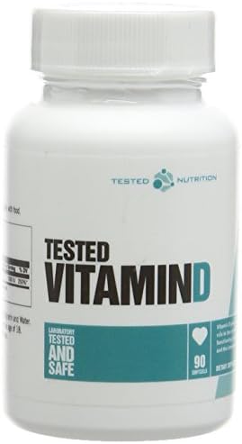 Tested Nutrition Vitamin D Softgels - Pack of 90