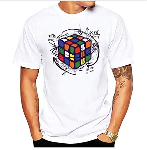 Preisvergleich Produktbild Atoutcubes T-Shirt Maths Cube, L, Femme