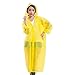 Produktbild Providethebest Tragbare wiederverwendbare Männer Frauen Notfall wasserdichte Regenjacke Canopy Shelter Wandern Outdoor-Camping-Regen-Abdeckung Poncho Gelb