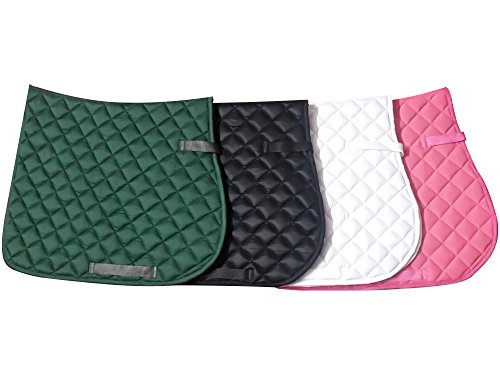 EQUESTRIAN-HORSE-RIDING-FULL-SOFT-SADDLE-CLOTH-NUMNAH-PAD-VARIOUS-COLOURS-SIZES
