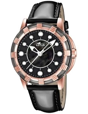 Lotus Damen-Armbanduhr Analog Quarz Leder 15860/2