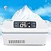 Produktbild 12Stunden Tragbare Insulin Kühlbox für Medikamente Mini Intelligente Elektrische Kühlschrank Kühltasche Thermostat unter 26 ° C mit KFZ USB Ladekabel für Reise&Haushalt White-20.7 * 9.4 * 9.1CM