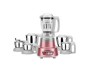 Panasonic MX-AV 625RG 600w 6 Jar Juicer Mixer Grinder (Rose, Gold)