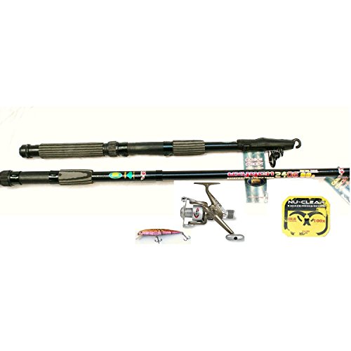 12ft Telescopic Fishing Rod And Reel Set For Pike Sea | Desertcart Brunei