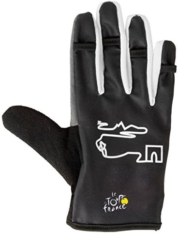 Cycling Full Finger Gel Gloves-Black, X-Large