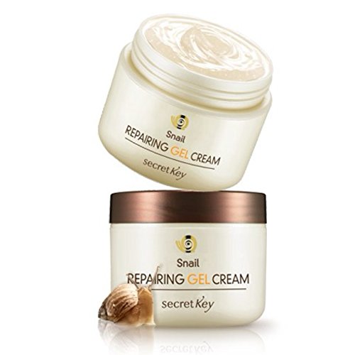 Secret Key - Snail & EGF Repairing Gel Cream for men and woman - Anti Wrinkle Face Cream for dry / sensitive / normal skin - Face Day Care Creams - Face Night Care Creams - Face Serums - Day Care