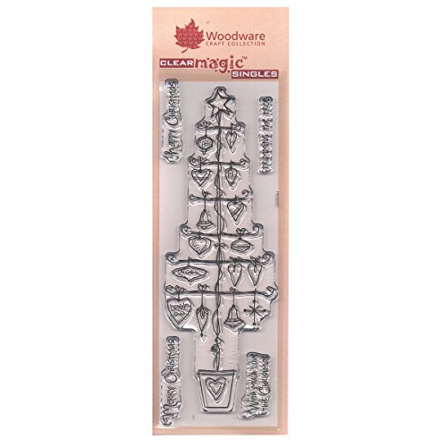 Woodware Craft Collection FRS357 Clear Magic rifilatura l' albero natalizio, colore: Trasparente