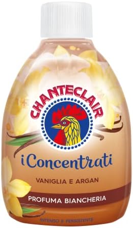 Chanteclair - I Concentrati, Profuma Biancheria, Vaniglia e Argan, Profumo Intenso e Persistente sui Capi - 220 ml