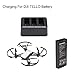 Produktbild Wokee Tello ladegerät,3 in 1 für DJI Tello 3 in 1 Multi Rapid Parallel Batterie Multi Smart Akkuladegerät Hub Batterien Aufladen Charging Hub Manager for DJI Tello Akku-Batterie Ladegerät Hub