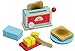 Produktbild Haberkorn Toaster aus Holz für Spielküche mit Butterdose und Zubehör