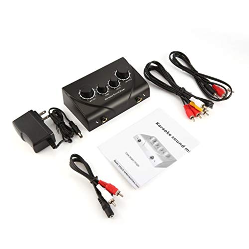Preisvergleich Produktbild Karaoke-Reverb-Mikrofon Verstärker Effektverstärker Front-Computer K Song-Mikrofon Unabhängiger Einstellungston
