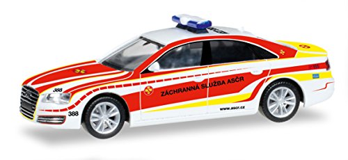 Preisvergleich Produktbild Herpa 092357 - Audi A8 ASB Tschechien CZ