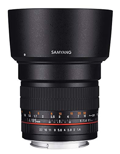 Samyang Obiettivo 85mm F/1,4 AS IF UMC per Sony, Nero