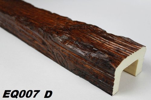 2 Meter Deckenbalken Dekorbalken 60x90mm, EQ007 D Serie Rustikal
