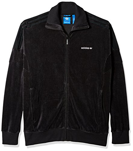 Adidas Originals Mens Tops Clr84 Velour Track Black Large
