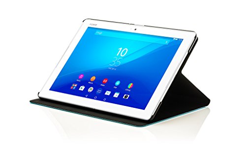 Forefront Cases® Neue Leder Hülle / Tasche / Case / Cover für Sony Xperia Z4 Tablet-PC (25,6 cm 10,1 zoll) SGP771 (Juni 2015) – Rundum-Geräteschutz und intelligente Auto-Sleep-Wake-Funktion mit 3-JAHRES-GARANTIE VON FOREFRONT CASES – inkl. Eingabestift und Displayschutz - 7