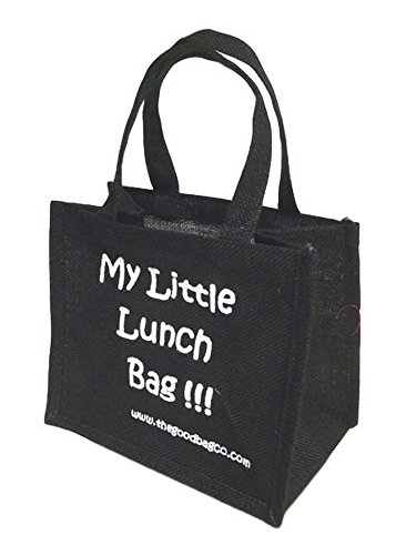 The Good Bag Company My Little Lunch Bag (Black)