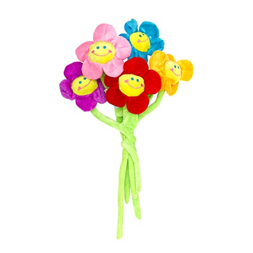 Singende „Happy Birthday“ Blume in 5 Farben – Geburtstags-Geschenk mit Melodie – Violett-Lila - 7