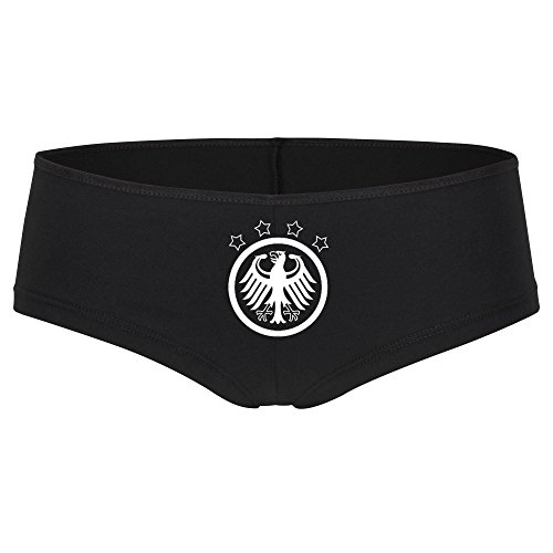 Panty Deutschland Retro schwarz Germany, Größe:M