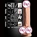 Produktbild 8 Zoll große Größe Doppelschicht Silikon Simulation Penis intelligente Heizung automatische Schub Masturbation Gerät, echtes Fleisch, fühlen mehr real, Fernbedienung Betrieb ist bequemer