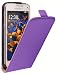 Produktbild mumbi Flip Case für Samsung Galaxy S5 Mini Tasche lila
