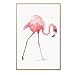Produktbild Kurze Nordic patait Flamingo Pink Sofa im Wohnzimmer an der Wand Dekoration Malerei Restaurant hängen Gemälde Malerei Schlafzimmer Bett Mädchen, 33*43, Stoff Frame Composite: Teak Colour Frame, B, Unabhängige