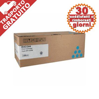 Preisvergleich Produktbild Ricoh SP C220E Tintenpatrone – Cyan