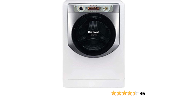 Hotpoint AQ107D 49D IT, Lavatrice a Carica Frontale a Libera Installazione,  A+++-40%, 10kg, 1400 Giri/Min, Bianco/Argento : Amazon.it: Grandi  elettrodomestici
