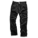 Produktbild Smart workwear Herren Scruff aktiv Fit Cargo Arbeitshose (50, Schwarz)