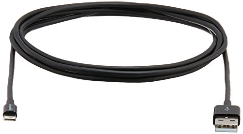 AmazonBasics Ladekabel Lightning auf USB, 1,8m, zertifiziert von Apple, 2 Stck, Schwarz - 8