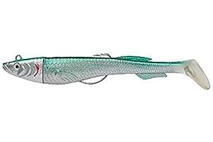 Berkley PowerBait Power Sardine – Señuelo de Pesca Suave para Agua Salada y Cola de Paleta para lubina, lubina, abadejo, Bacalao Negro, Anguila, Ling y Wrasse