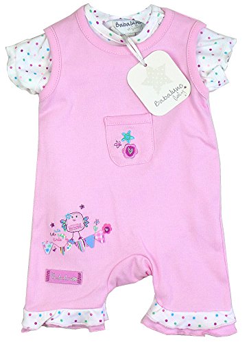 Baby Girls Babaluno 2 Piece Romper & T-Shirt Set from Newborn Baby to 6 Months