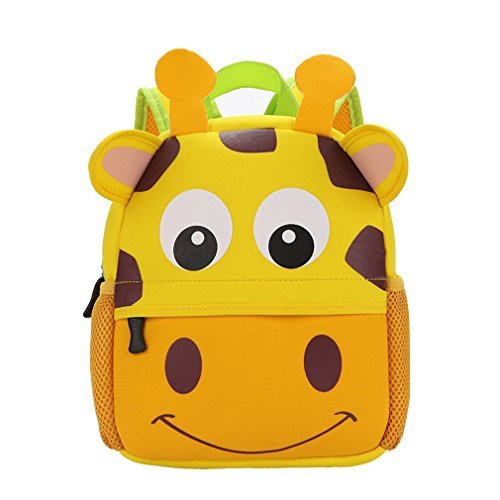 Preisvergleich Produktbild Yeelan Wasserdichte Schultasche / Rucksack für Kinder (Giraffe)