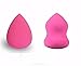FOK Set Of 2 Latex Free Makeup Sponge Puff Beauty Blender Foundation Applicator Cosmetic Powder Puff (Pear Shape+WaterDrop Shape)- Random Color RS.200.00