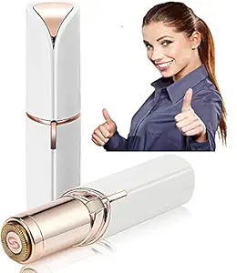 ARIE Facial Hair Removal Machine for Women - Chin, Cheek, Eyebrow, Upper Lip Hair Remover for Women - Lipstick Shaped and Easy to Carry