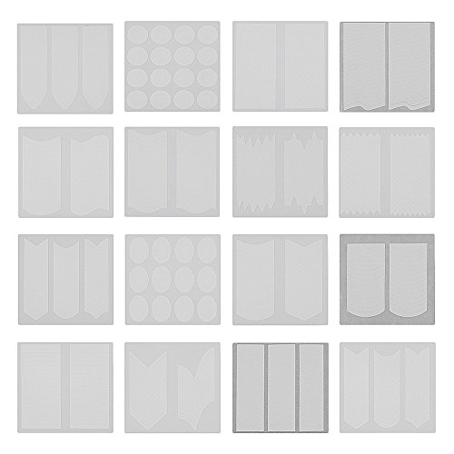 16 Packs French Style Manicure Nail Art Tips Sticker DIY Beauty Makup Decoration
