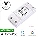 Produktbild LEDLUX 4 Stück Sonoff Basic Wireless Smart Switch 10A Intelligente WiFi Domestore Kompatibel mit Amazon Alexa und Google Home