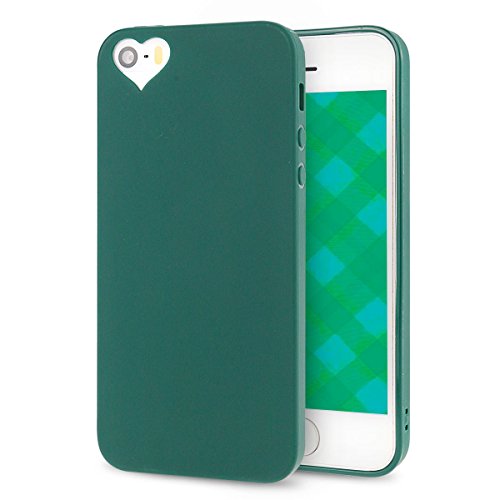 Funda iPhone 5S Carcasa iPhone SE Anfire Carcasa Ultra Delgado Mate TPU Silicona para Apple iPhone 5S SE 5 Suave Flexible Goma Protectora Caso Caja Anti Rasgu os Anti Choque Tapa Ligero Back Case Cover Color del Caramelo - Verde oscuro reviews Funda iPhone 5S Carcasa iPhone SE Anfire Carcasa Ultra Delgado Mate TPU Silicona para Apple iPhone 5S SE 5 Suave Flexible Goma Protectora Caso Caja Anti Rasgu os Anti Choque Tapa Ligero Back Case Cover Color del Caramelo - Verde oscuro