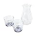 Produktbild Ishizuka Glas Sake Tasting Glas & Sake Karaffe Set s-6216 Aderia