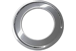 MBM Rosone tondo canna fumaria stufa caldaia pellet acciaio inox D. 80 mm.