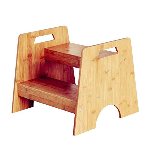 Preisvergleich Produktbild Ibuprofen Trittleiter-Treppe Blumenständer Ablageboden Fußbank Kinder-Trittleiter Massivholz-Trittleiter